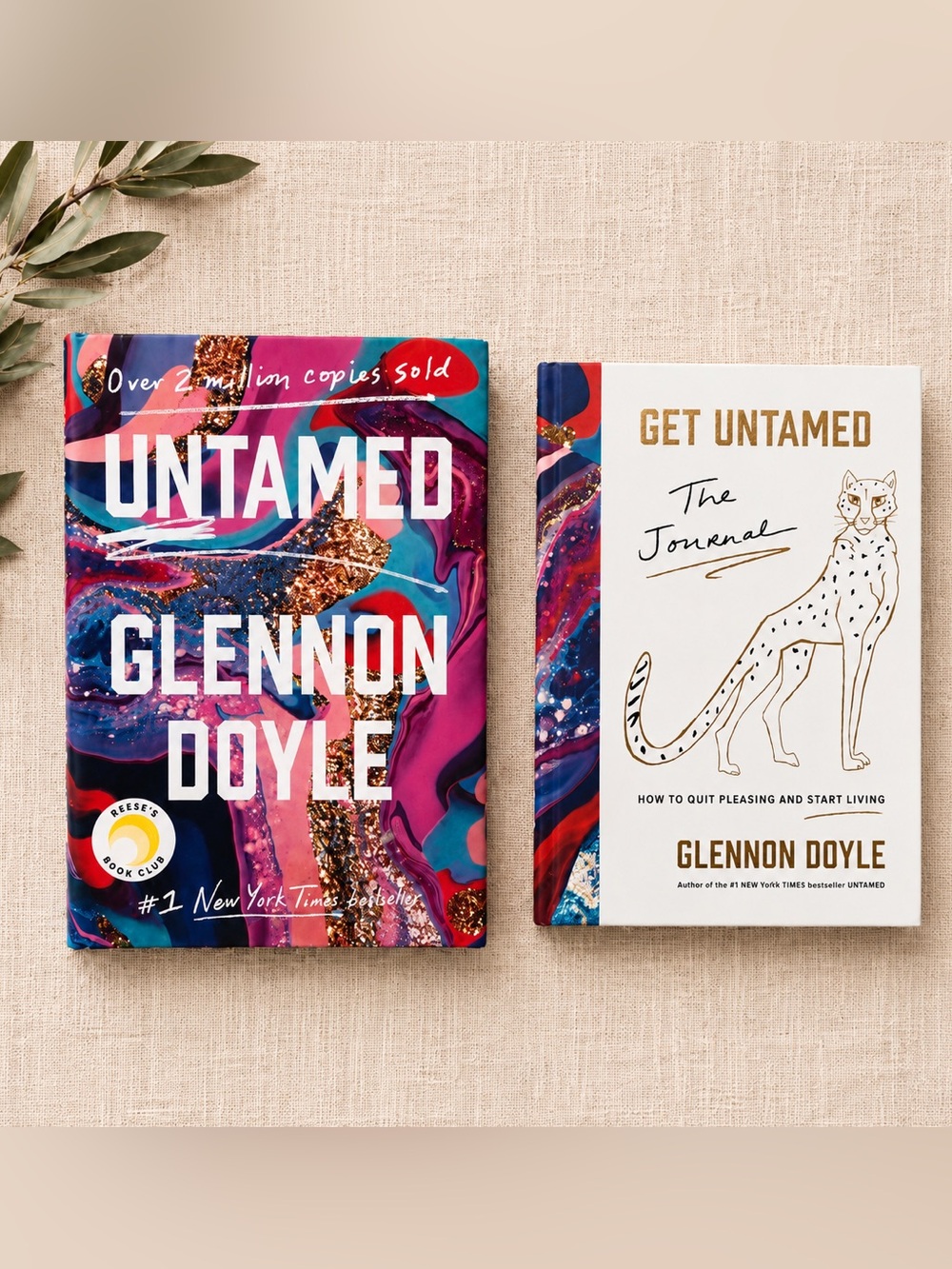 Untamed by Glennon Doyle Hardcover Book Bundle + Get Untamed Journal | Inspiring